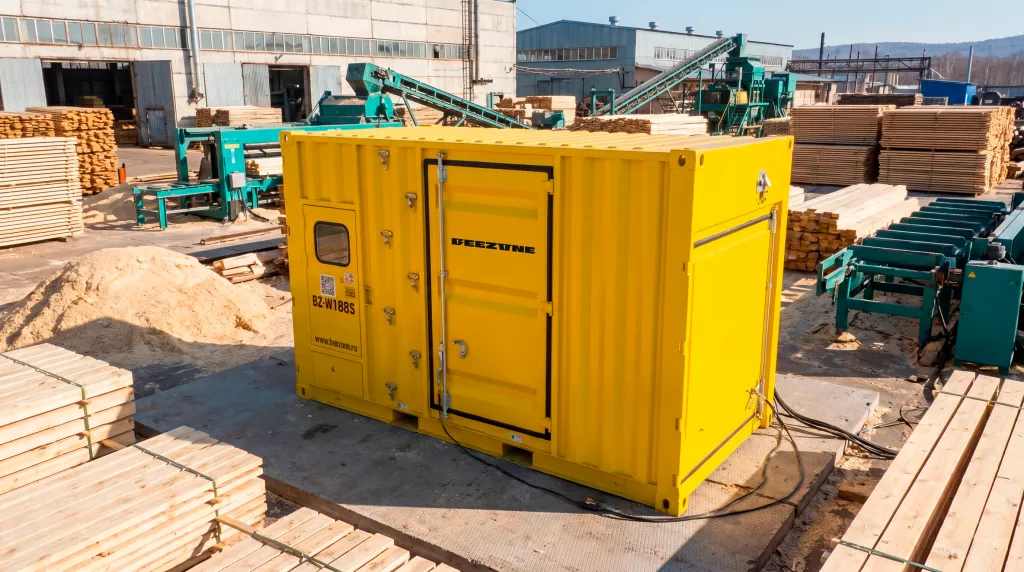 Дизельные генераторы BEEZONE BZ-W188S и BZ-W313S в контейнерном исполнении Север
