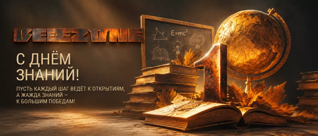 Поздравление с Днём знаний от BEEZONE